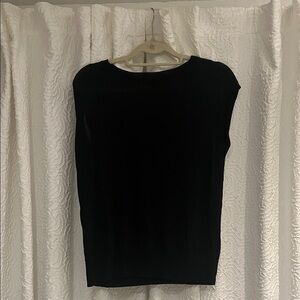 DKNY Elegant Black Women's Top sheer
